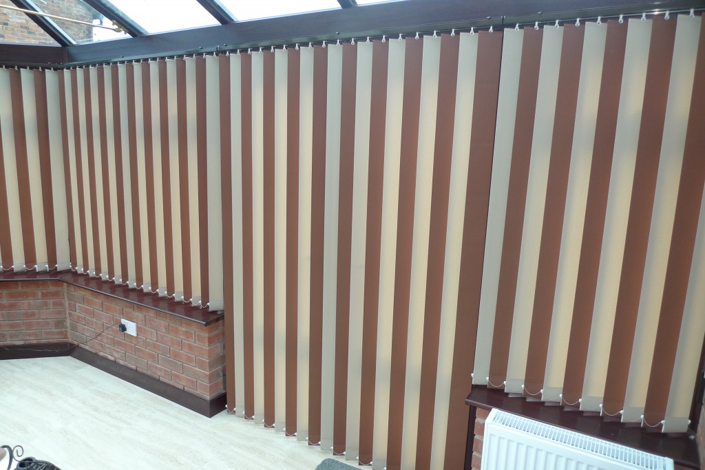 Conservatory Vertical Blinds ColourfulBlinds Leicester